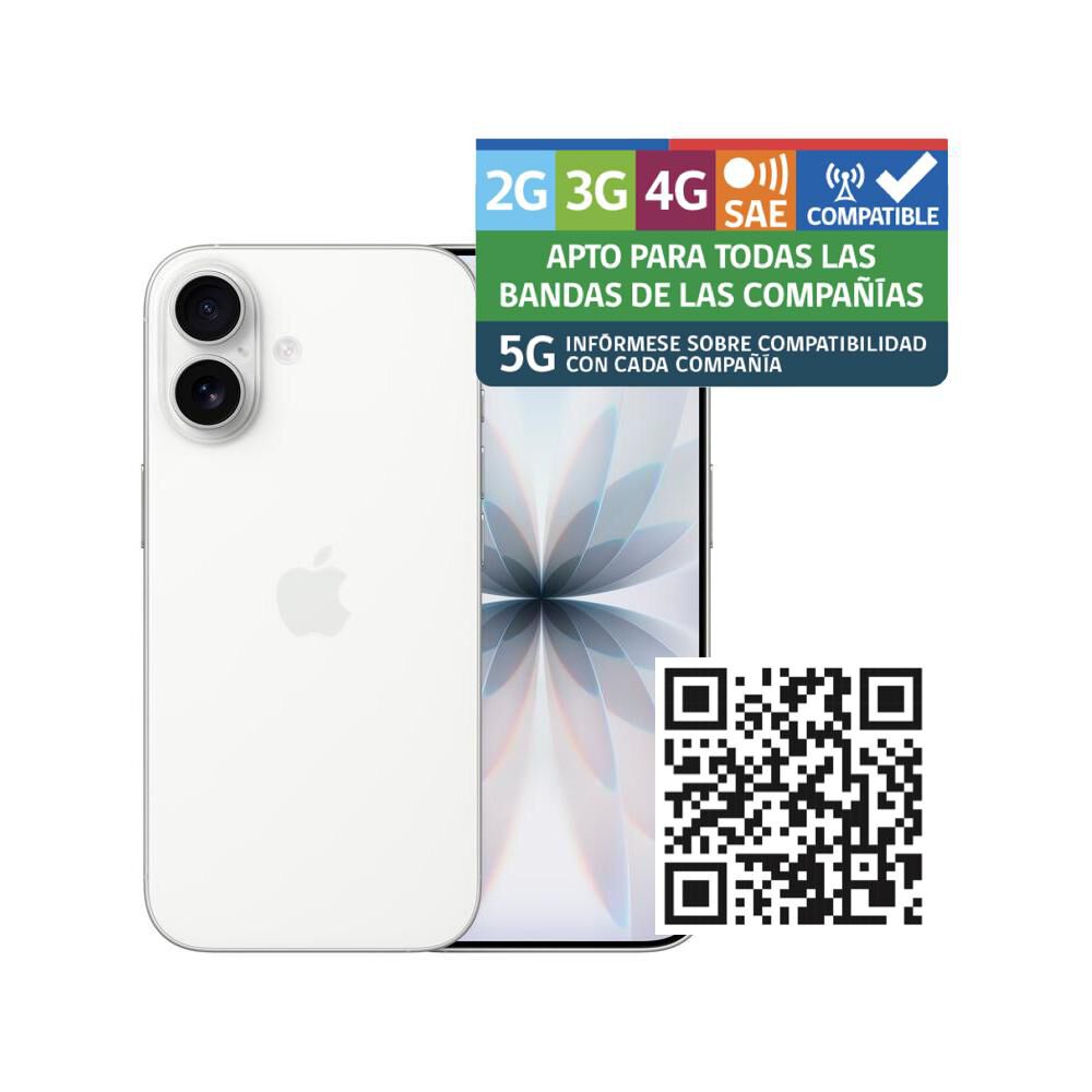Iphone 17 Apple / 5G / 256 GB / Blanco / Liberado image number 11.0