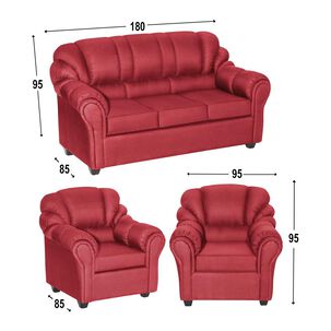 Juego De Living Muebles M&e Natoga / 5 Cuerpos