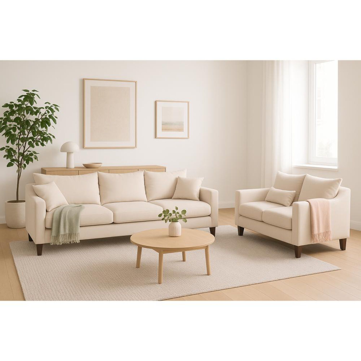 Juego De Living Casa Wow Deco Hilde / 5 Cuerpos image number 1.0