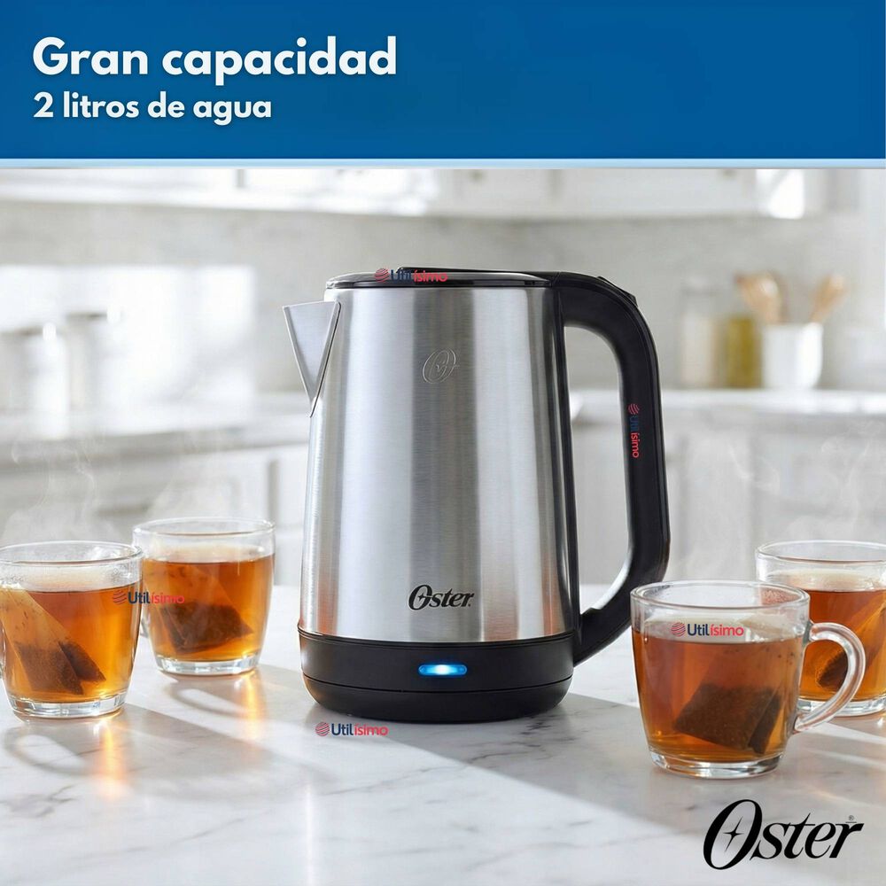 Hervidor El&eacute;ctrico Oster De 2 Litros De Capacidad, Bvstkt674 image number 3.0