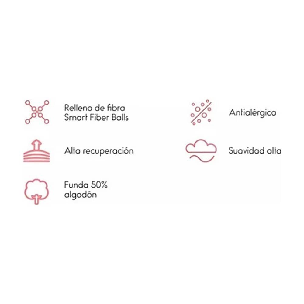 Pack 4 Almohadas Rosen Plus Americana 50 X 70 Cm image number 3.0