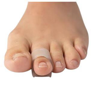 Par Corrector Dedos Pie Flexible Silicona Alineador Postura