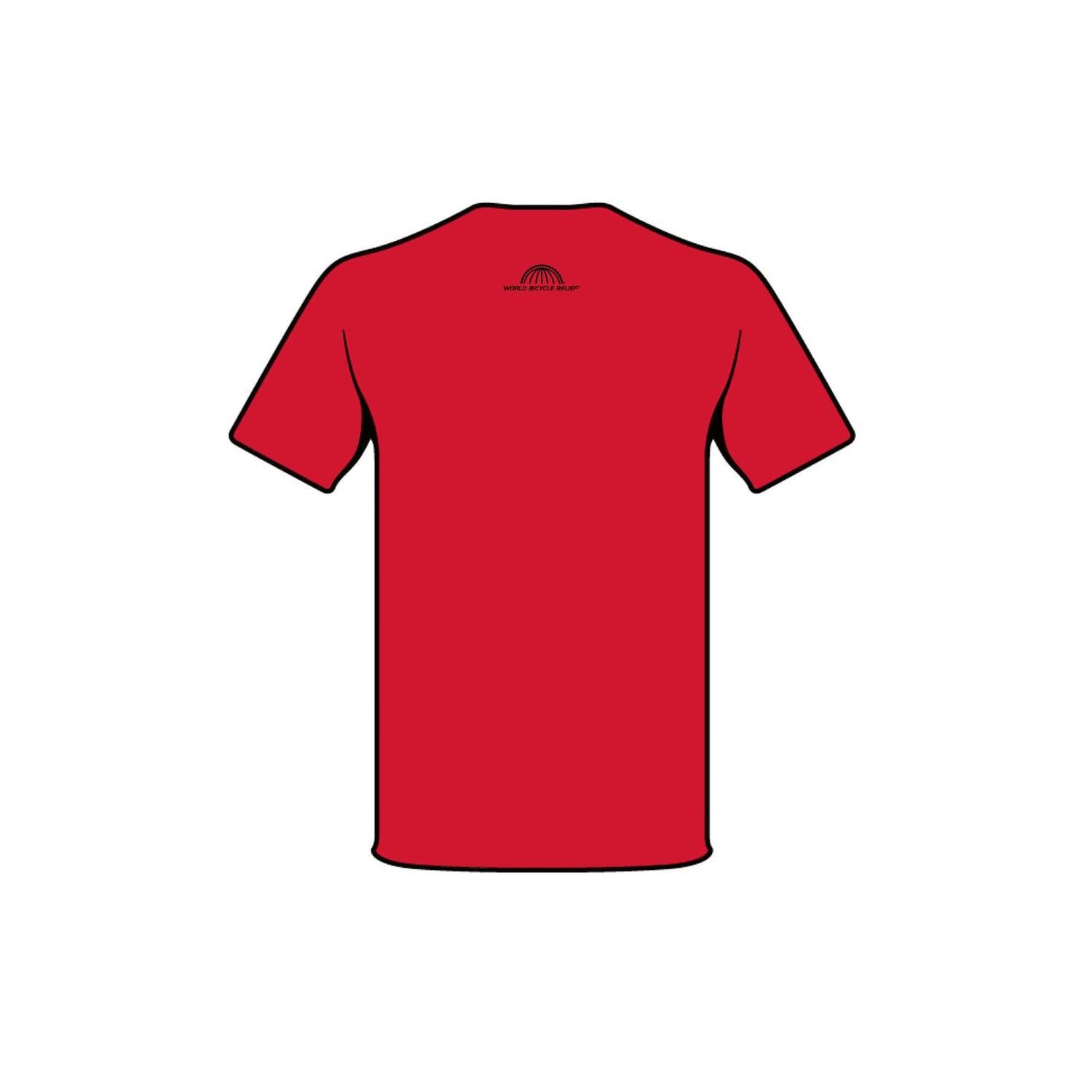 Polera Rockshox Manga Corta R2206 Rojo image number 4.0