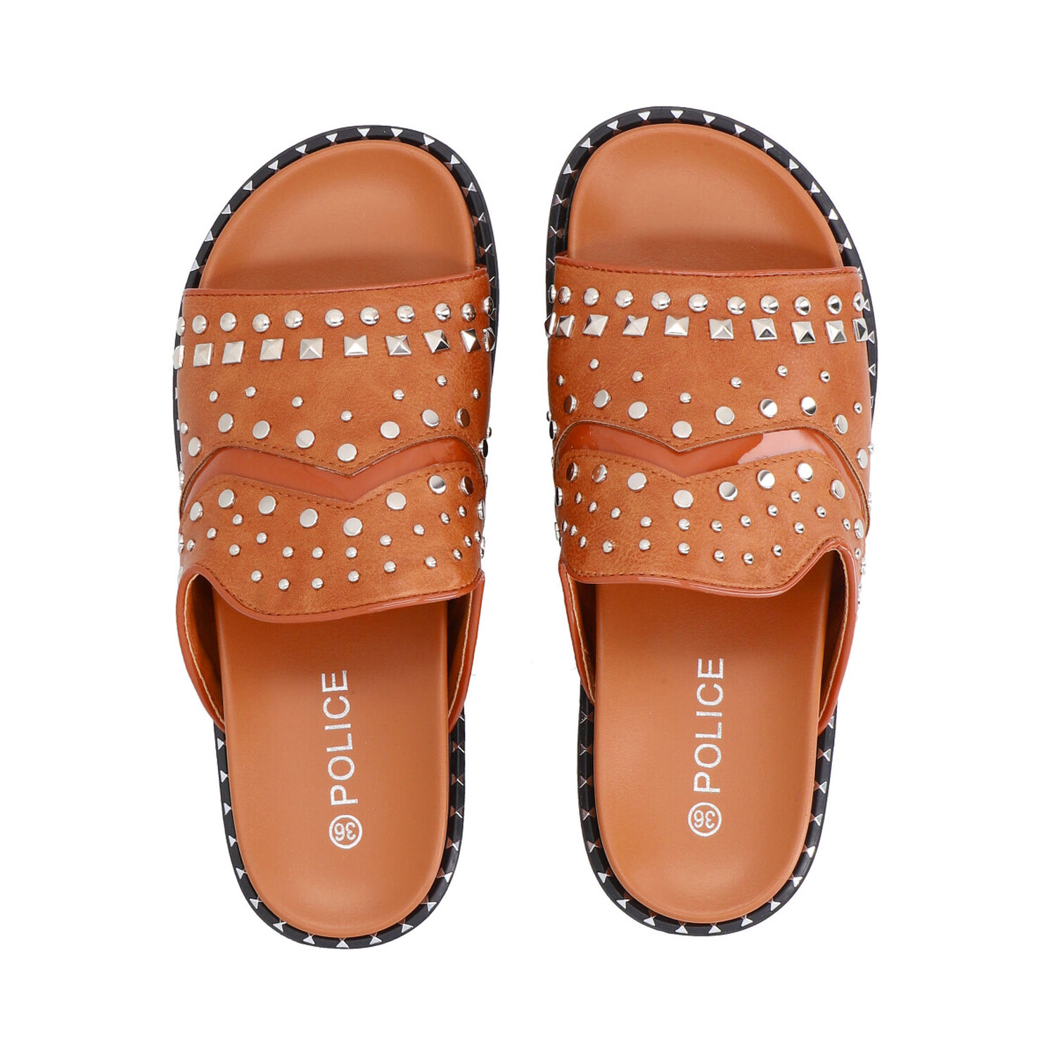 Sandalia Mujer Camel Lari Police image number 1.0