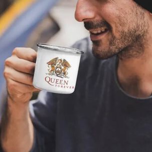 Taza Enlozada Lechera Queen Forever