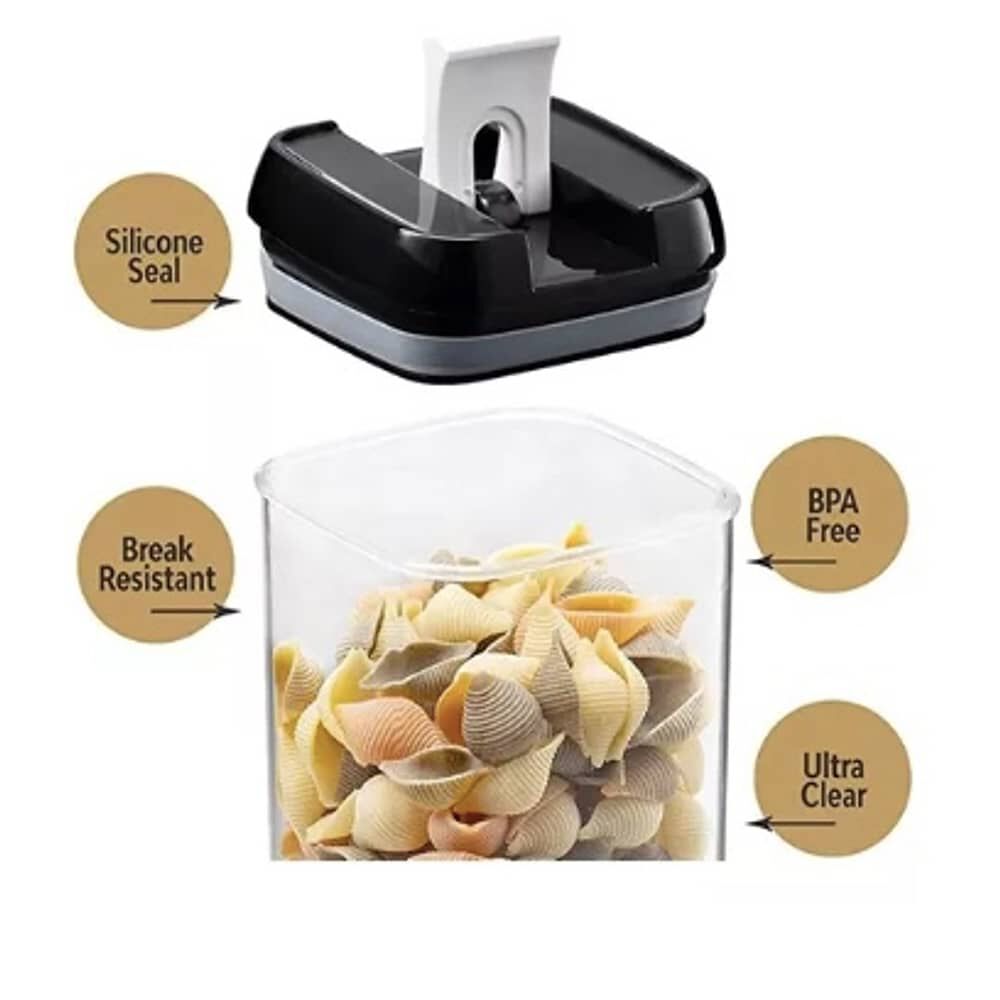 Set 6 Envases Herm&eacute;ticos Pl&aacute;sticos image number 1.0