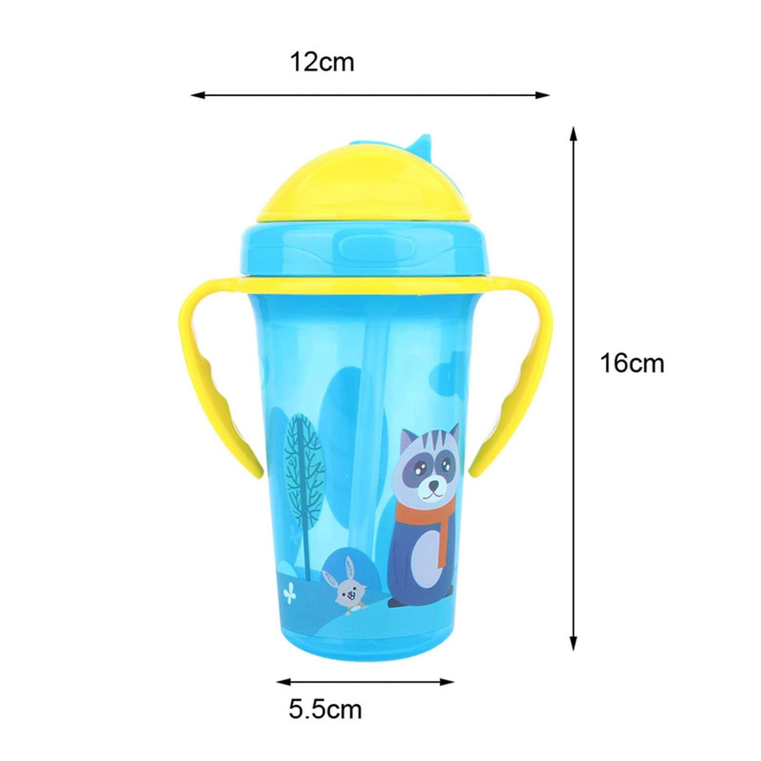 Botella Agua Entrenamiento Antiderrame Bombilla Para Ni&ntilde;os image number 2.0