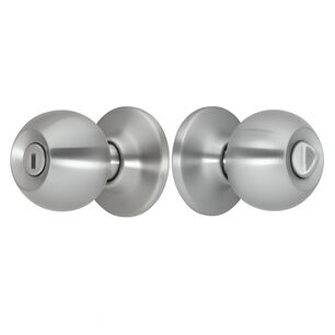Pack De 2 Cerraduras De Ba&ntilde;o Doncan Pro De Acero Inoxidable