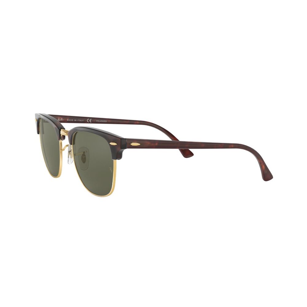Lentes De Sol Ray-ban Clubmaster Red Havana Polarizados image number 2.0