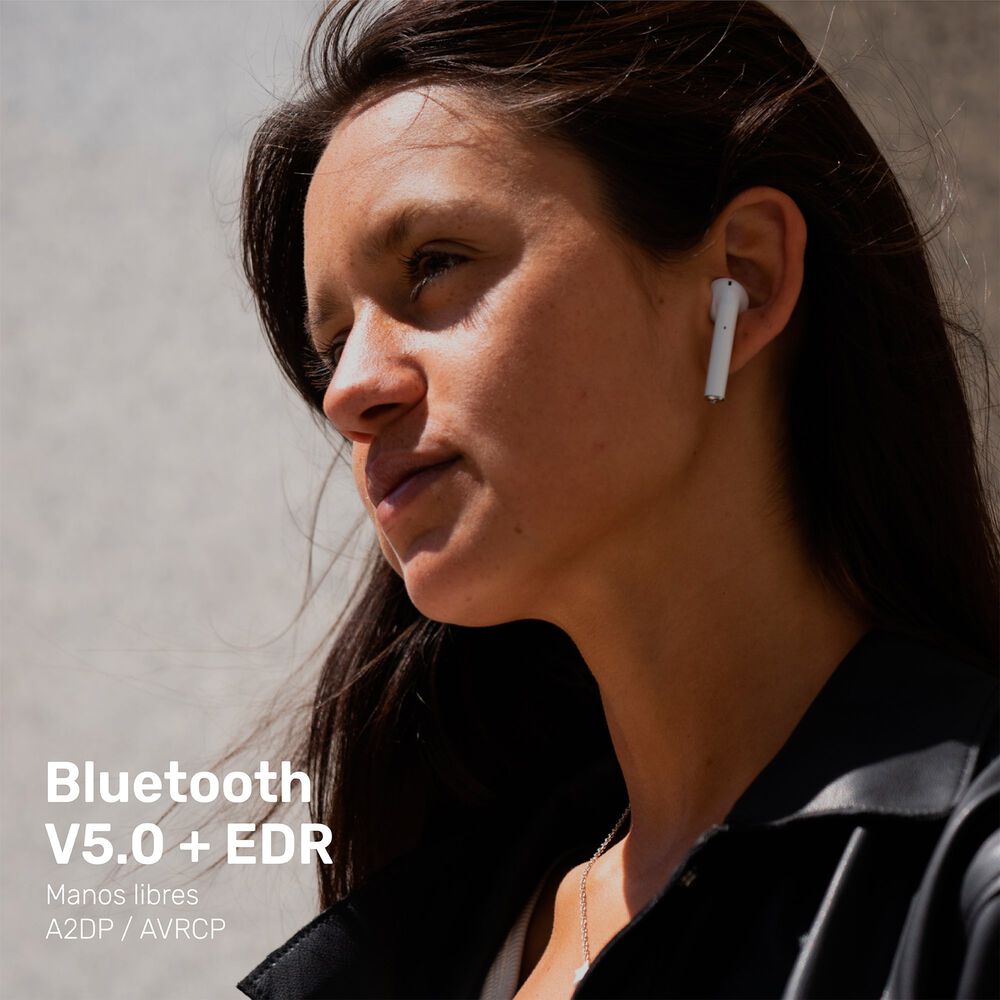 Aud&iacute;fonos Lhotse Bluetooth Inal&aacute;mbrico Rm12 Blanco image number 3.0