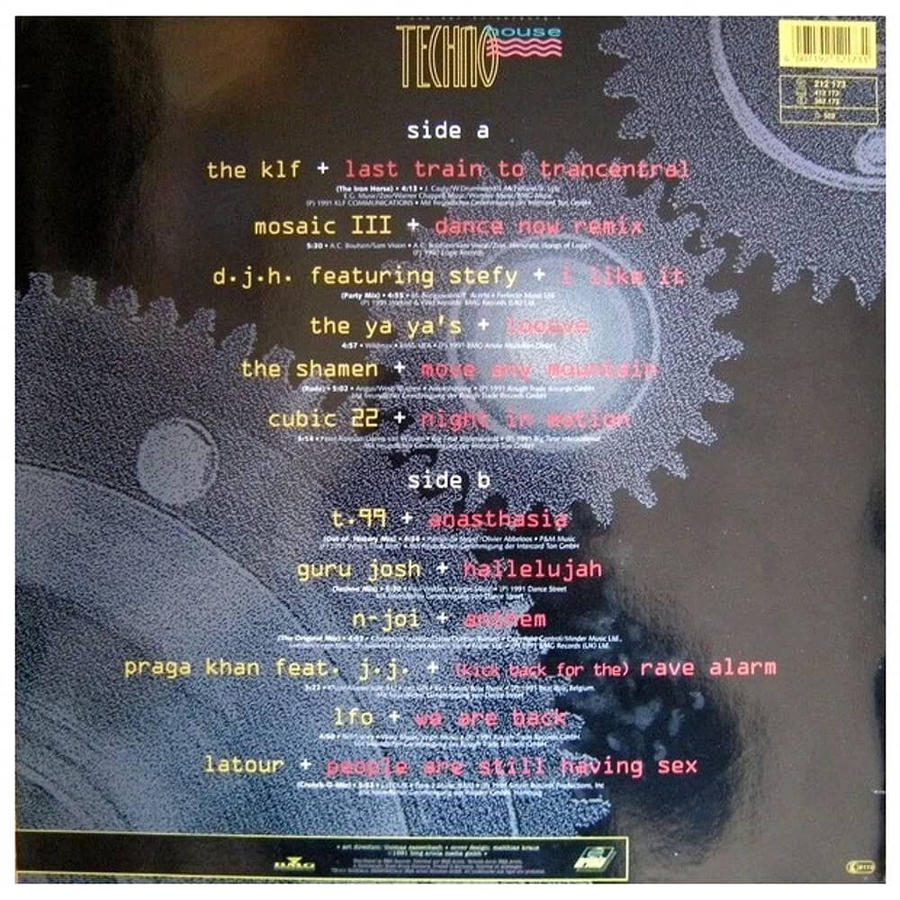 Techno House - Dance Trance 91 | Vinilo Usado image number 1.0