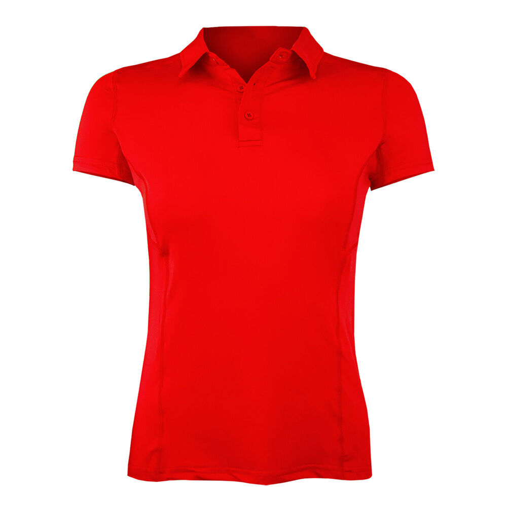 Polera Dry Fit Manga Corta Con Cuello Pale Essential Mujer image number 0.0