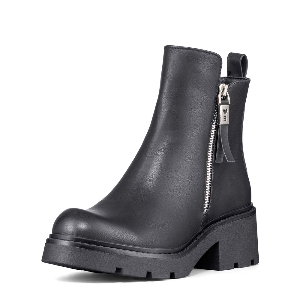 Botin Casual Mujer Eco Cuero Vintage Comodo Weide Zs65 image number 0.0