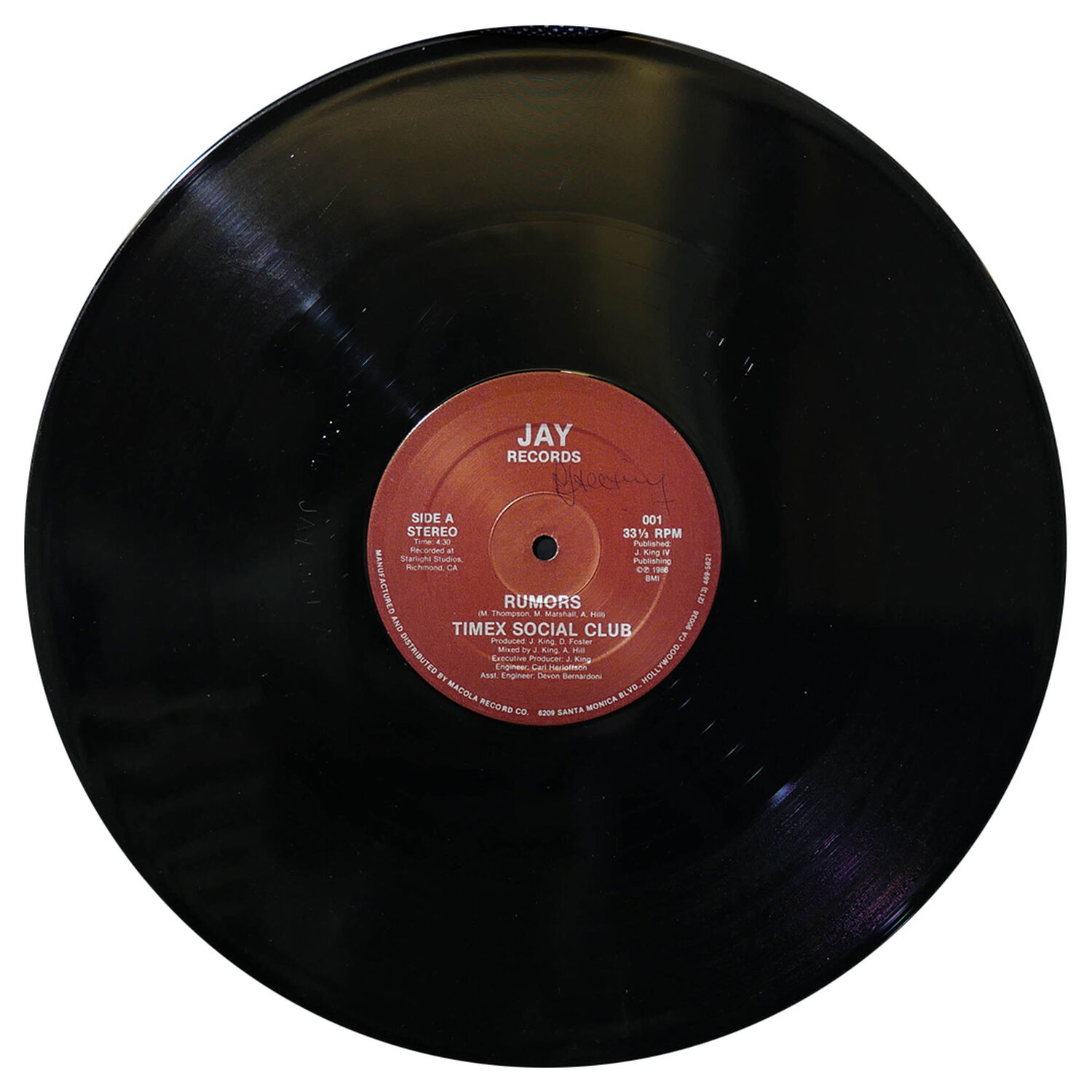 Times Social Club - Rumors | 12" Maxi Single Usado image number 2.0