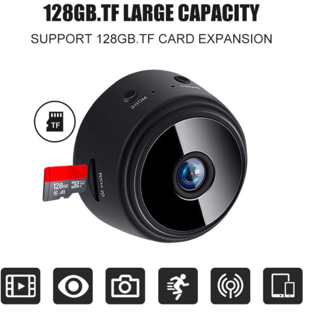 Camara Videovigilancia Inalambrica Pequeña Diminuta 1080p Wifi image number 2.0