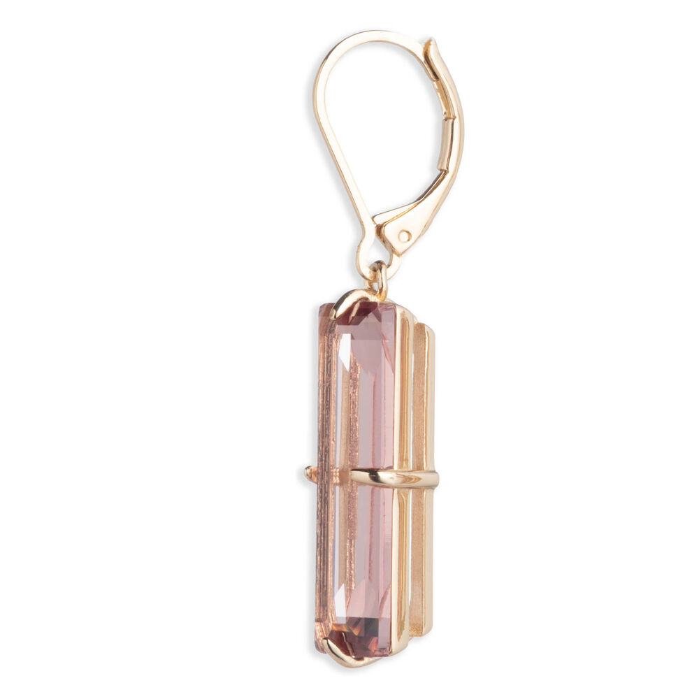 Aros Colgantes Ralph Lauren Rosa Mujer image number 1.0