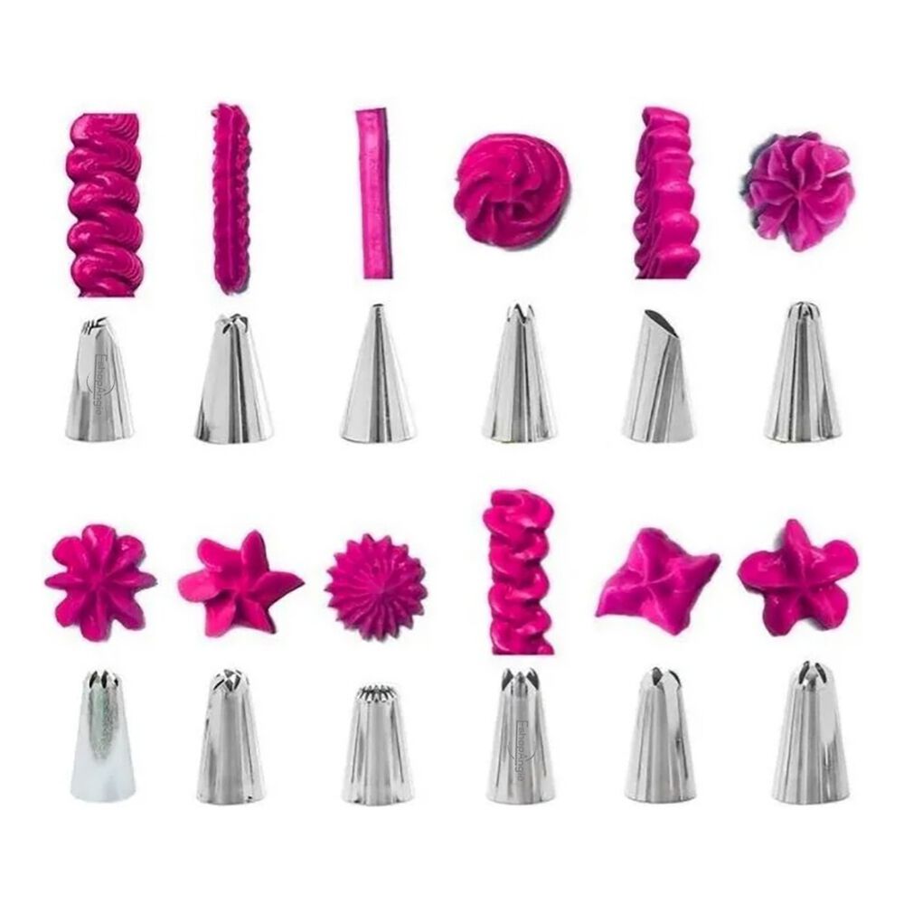 Set Boquillas Decoración Pastelería 83 Piezas Profesional image number 2.0