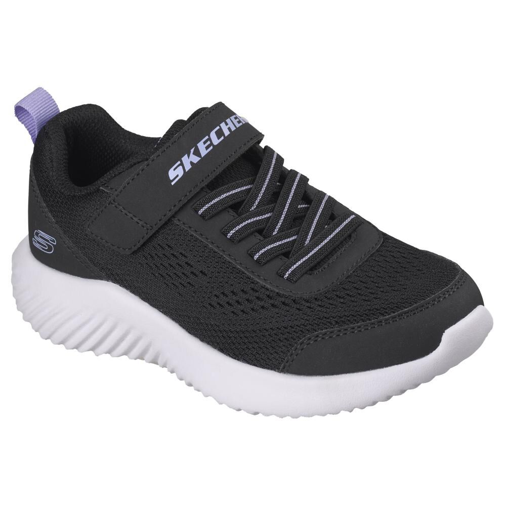 Zapatilla Infantil Ni&ntilde;a Skechers Bounder-free And Easy Blk image number 4.0