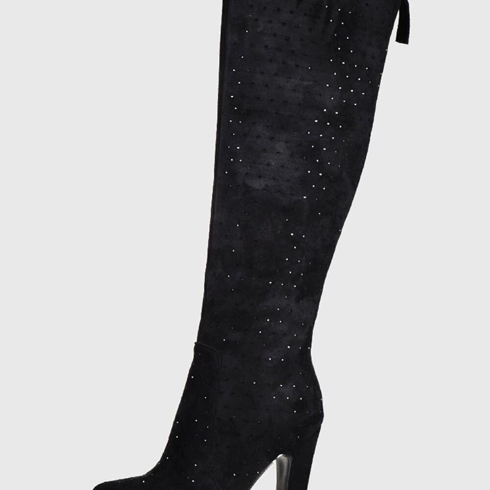 Bota Dalma Negro Con Brillos image number 1.0