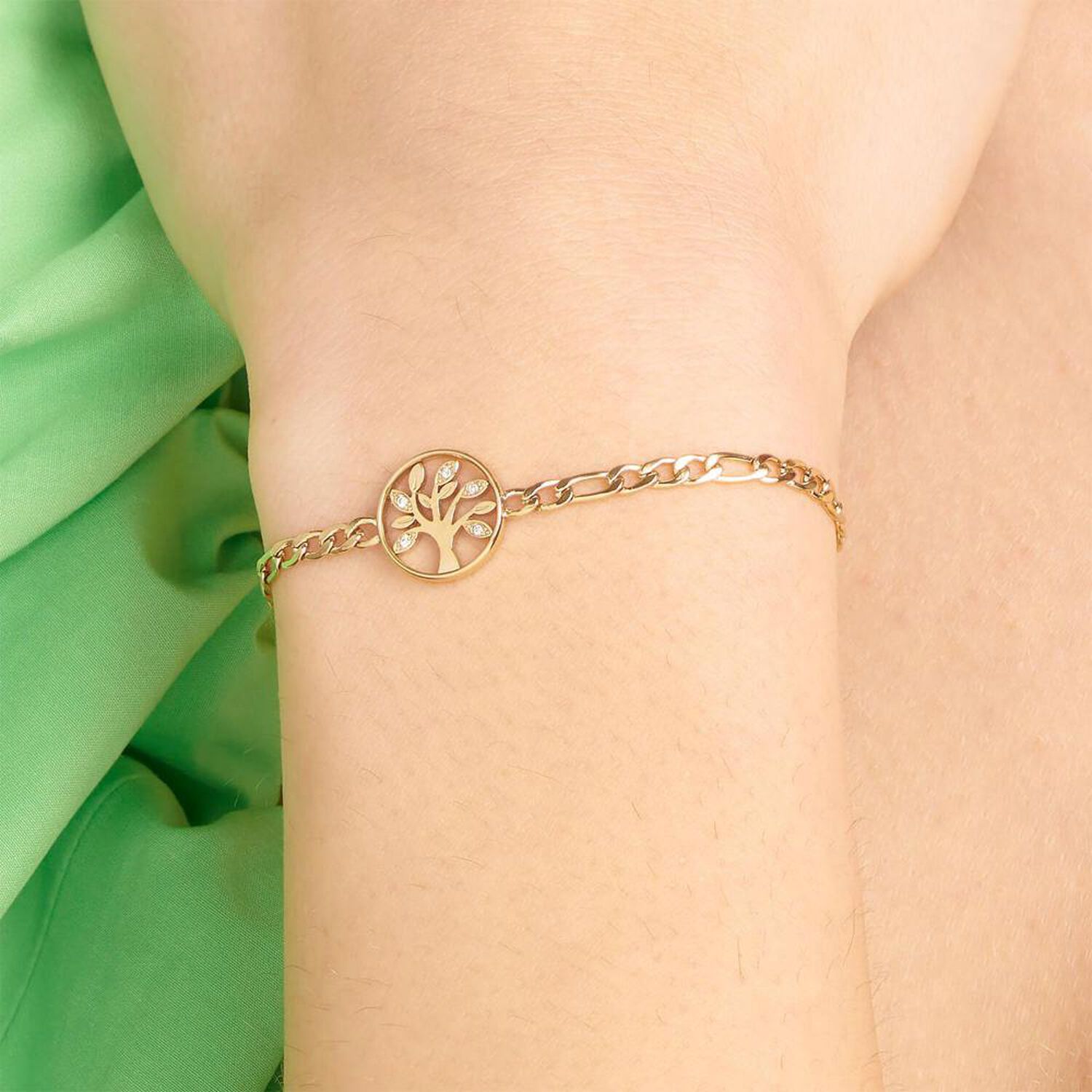 Pulsera Brosway Chakra Dorada Bhkb144 image number 1.0