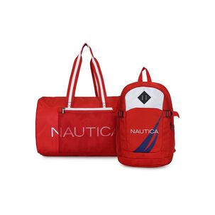 Bolso Aries + Mochila Atlas Roja Nautica