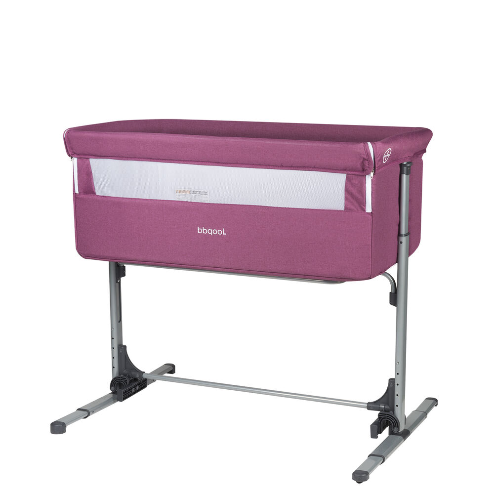 Cuna Colecho Mecedora Mosquitero Next2us Pink + Colch&oacute;n image number 2.0