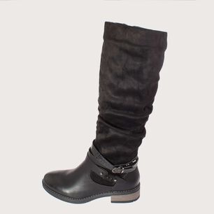 Bota Negro V&iacute;a Franca Art. 512082309negro