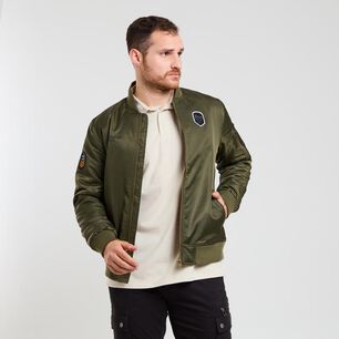 Chaqueta Bomber Regular Cuello Redondo Hombre Peroe