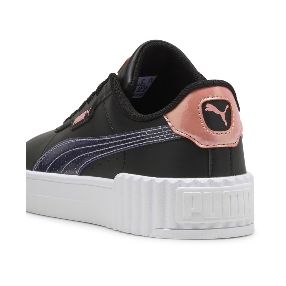 Zapatilla Urbana Niña Puma Carina Negro image number 4.0
