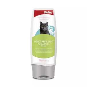 Shampoo Repelente De Insectos Para Gatos 200ml Bioline