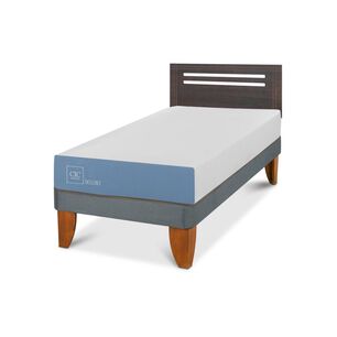 Cama Europea Cic Excellence / 1 Plaza / Base Normal + Respaldo