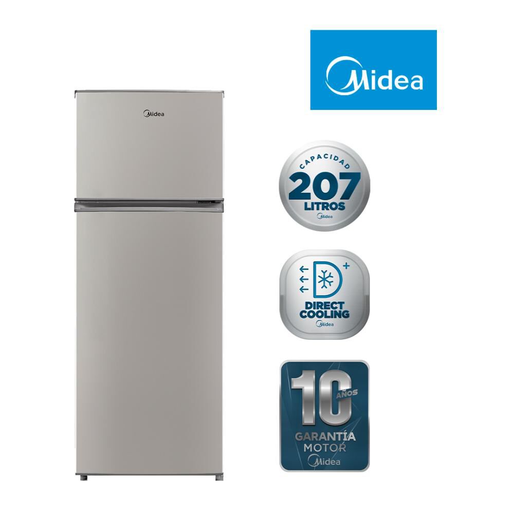 Refrigerador Top Freezer Midea MRFS-2100S273FN / Frío Directo / 207 Litros / A+ image number 0.0