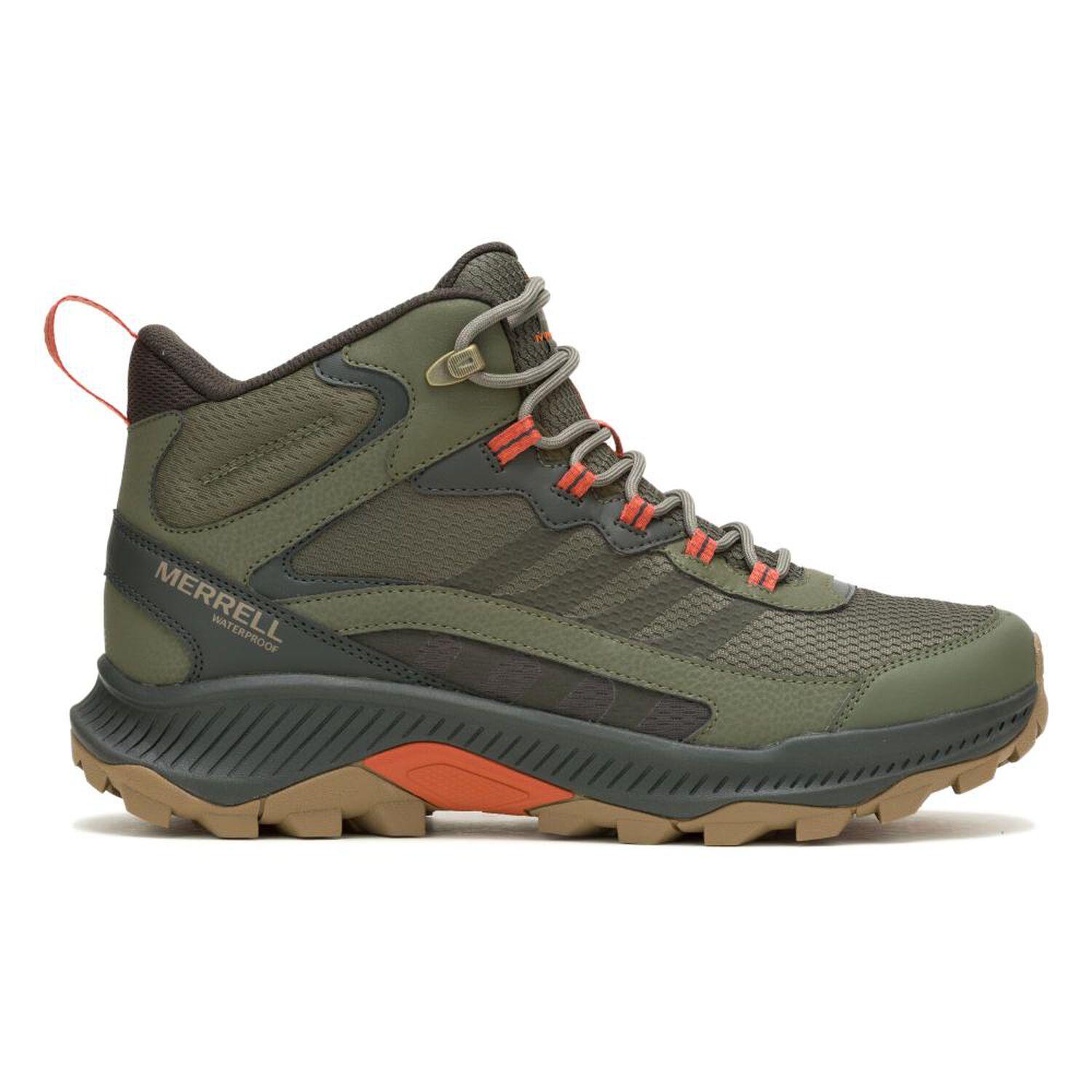 Bot&iacute;n Outdoor Hombre Merrell Speed Strike 2 Mid Verde Waterproof image number 1.0