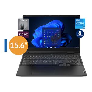 Notebook Gamer 15.6" Lenovo Ideapad Gaming 3 / Intel Core I5 / 8 GB RAM / Nvidia Geforce RTX 3060 / 512 GB SSD