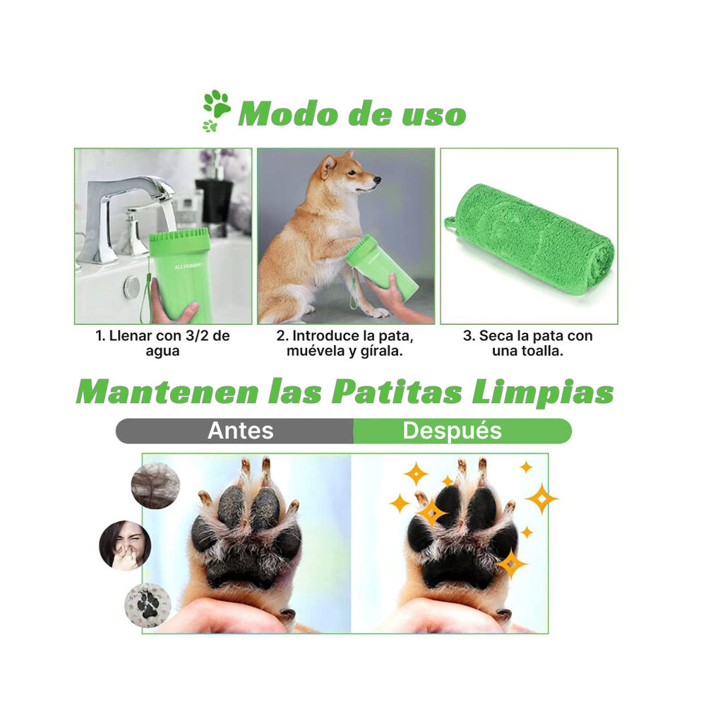 Limpiador De Patas Para Mascota Pro Outdoor image number 3.0