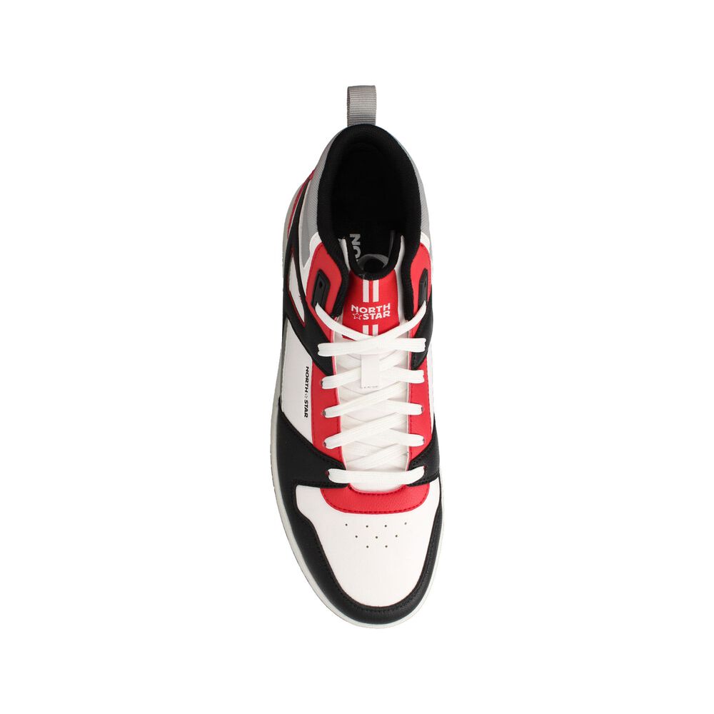 Zapatilla Hombre North Star Hem Blanco-rojo image number 3.0