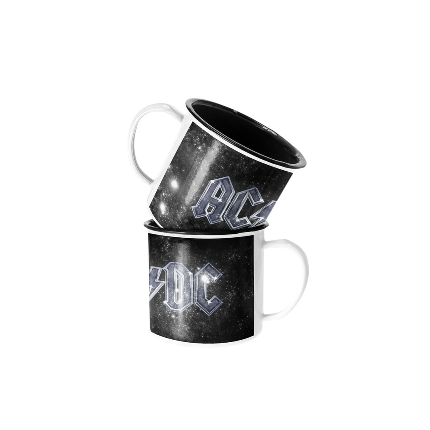 Taza Enlozada Lechera Ac Dc Bandas De Rock image number 0.0