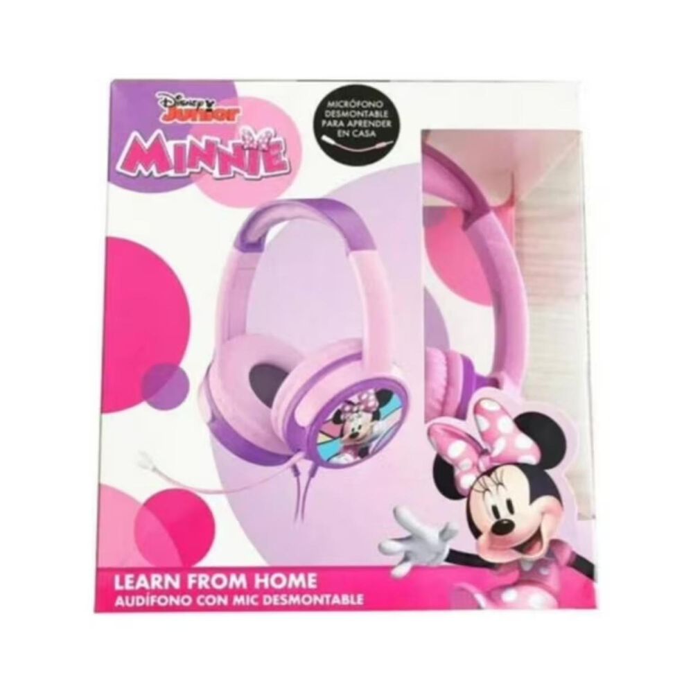 Audifono Gamer Infantil Overear Rosado Minnie Mouse image number 4.0