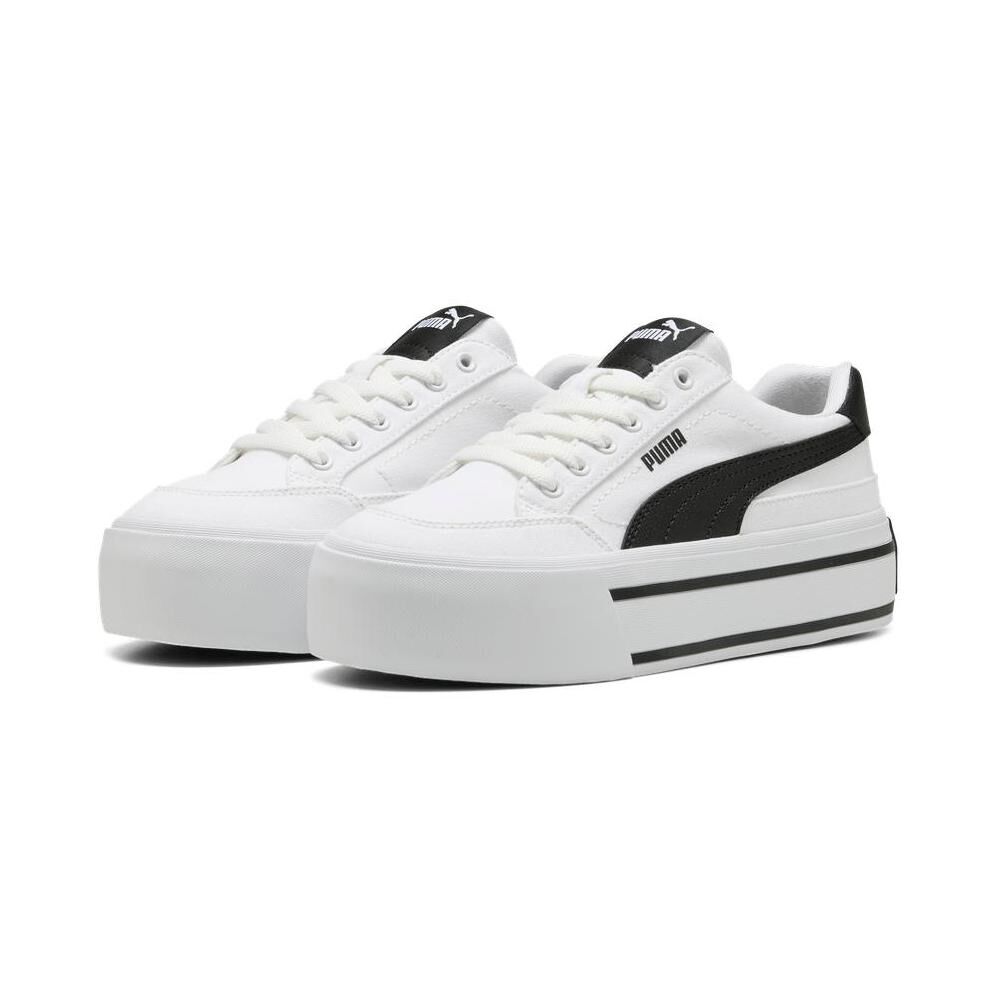 Zapatilla Urbana Mujer Puma Court Classic Vulc Fs Platform Wns Blanco image number 0.0