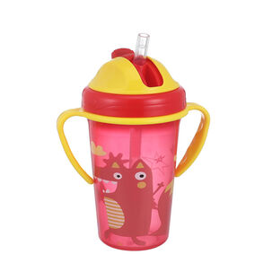 Botella Agua Entrenamiento Antiderrame Bombilla Para Niños