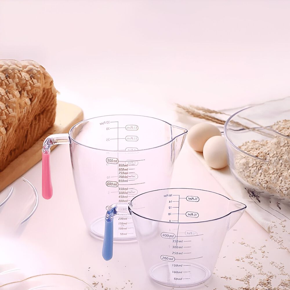 Set De 3 Jarras Medidoras Plástico 3 Medidas image number 4.0