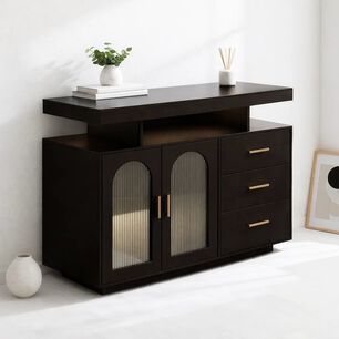 Mueble Cafetero Glasslight Con Led