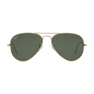 Lentes De Sol Aviator Gold Green Ray-ban