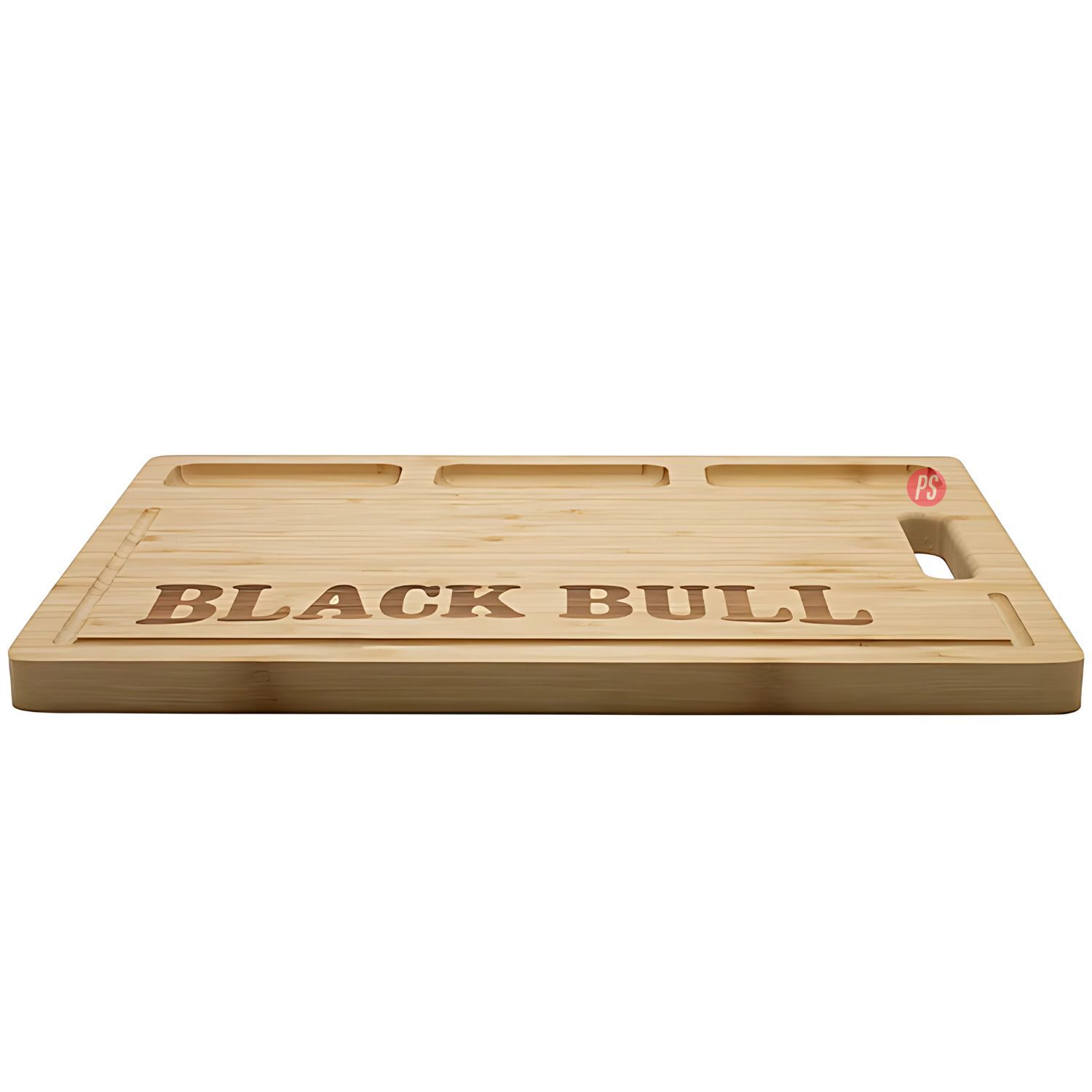 Tabla De Cortar Bamb&uacute; 38cms Black Bull - Ps image number 2.0