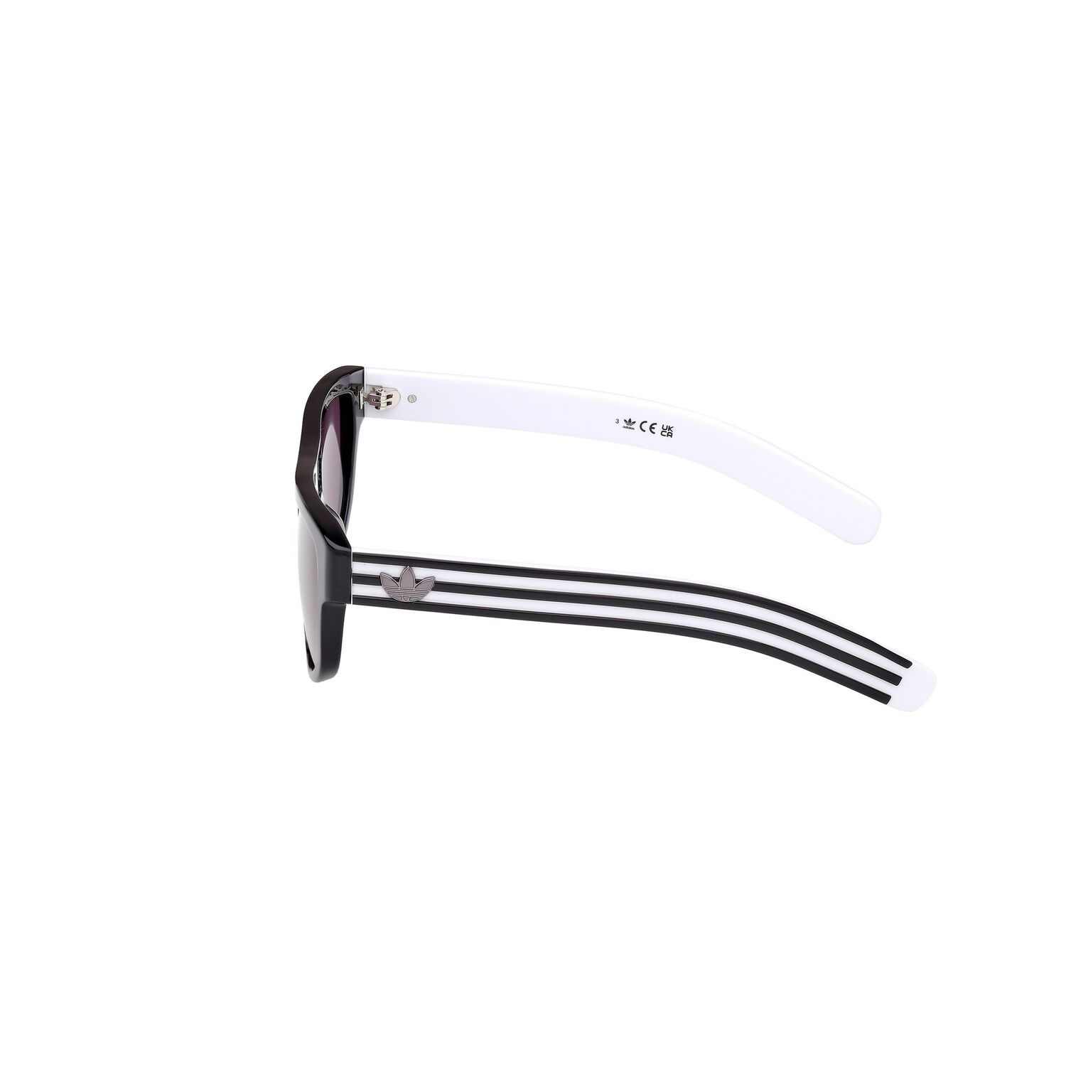 Lentes De Sol Negro Brillante Adidas Originals image number 2.0