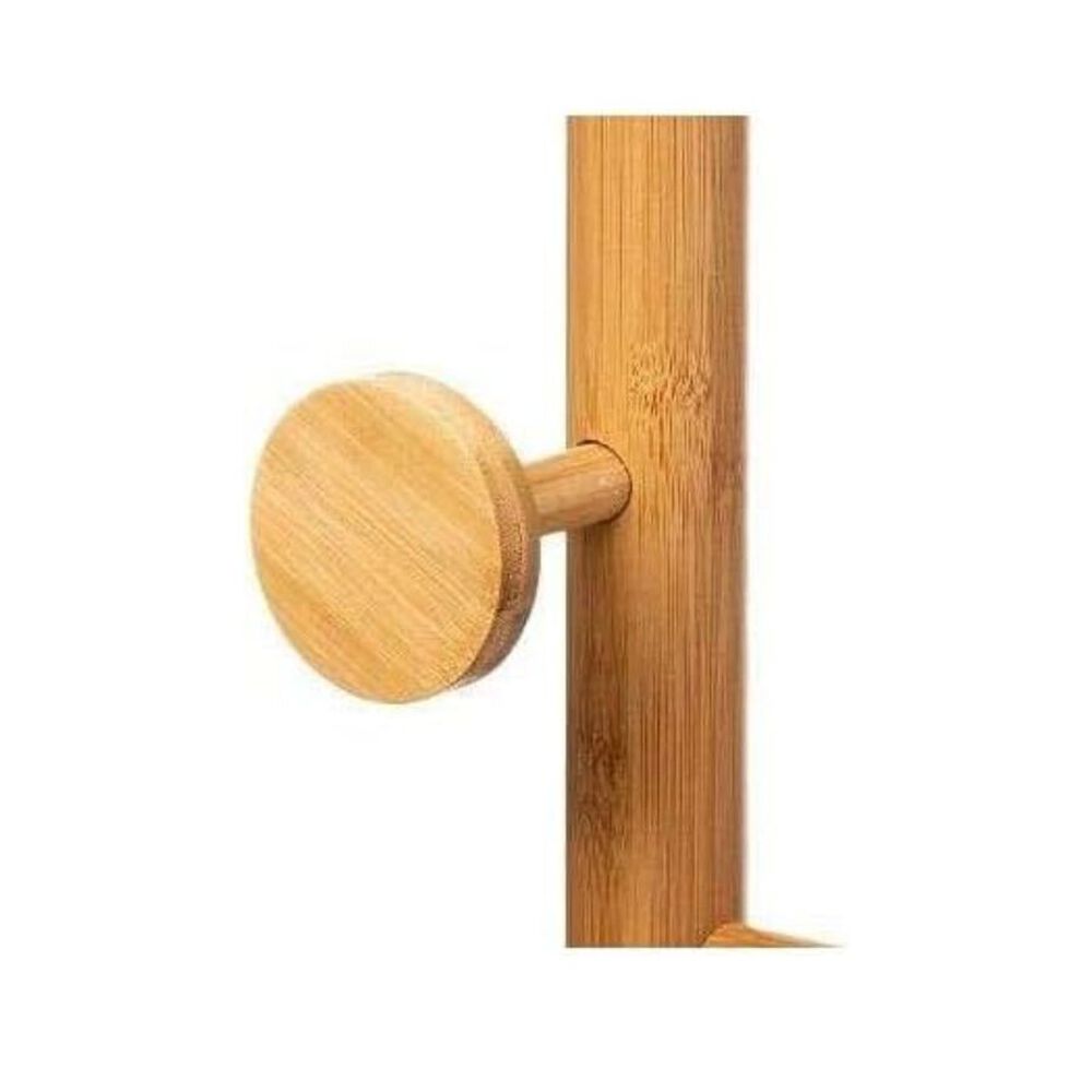 Perchero Madera Bambú 8 Ganchos image number 3.0