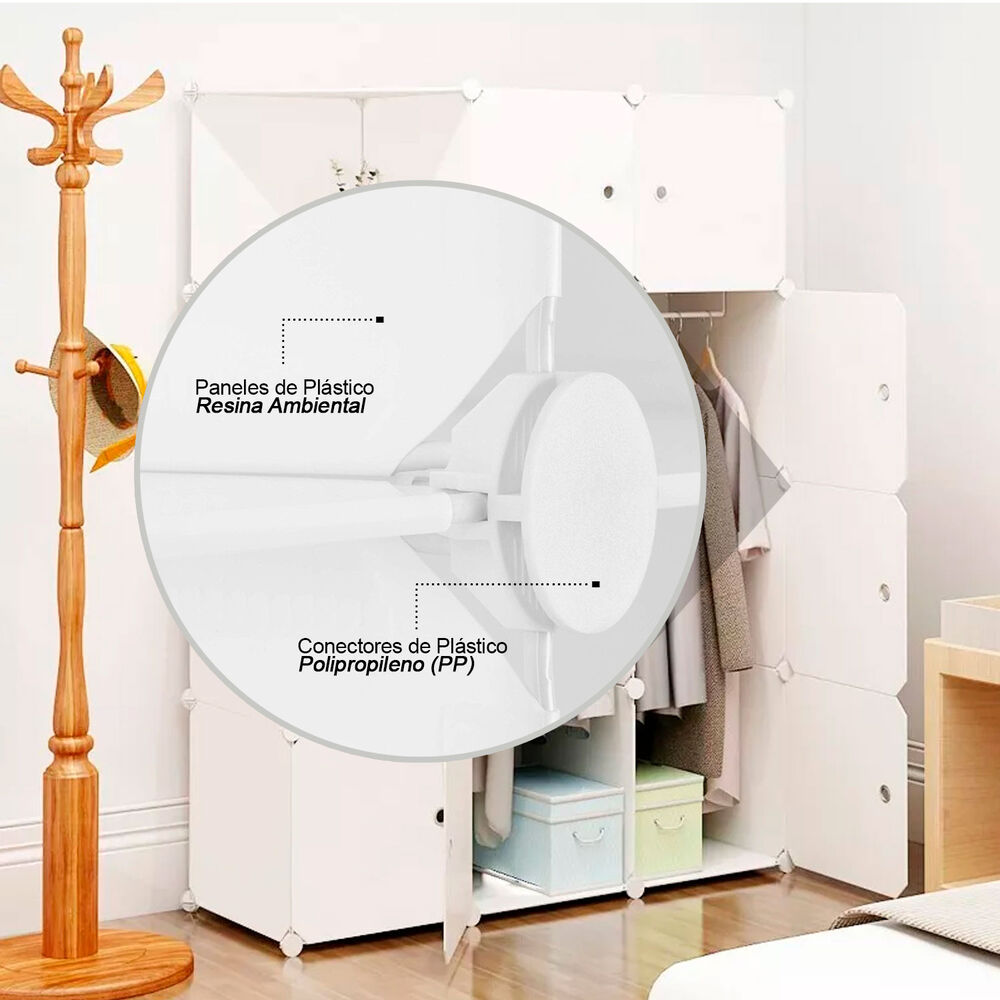 Armario Organizador Modular 12 Cubos image number 1.0