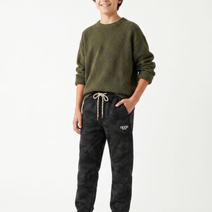 Pantalon De Buzo Jogger Camuflado Militar Para Ni&ntilde;o
