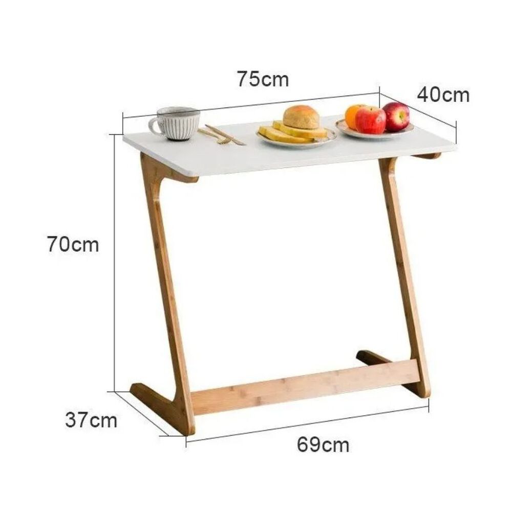 Mesa Auxiliar N&oacute;rdica Multifuncional De Bamb&uacute; image number 1.0