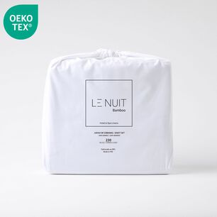 S&aacute;banas 1 Plaza 100% Bamb&uacute; 230 Hilos Essentials Liso Blanco